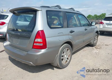 2005 Subaru Forester 2.5Xs L.l. Bean из США, поврежденный, VIN JF1SG67675H704714